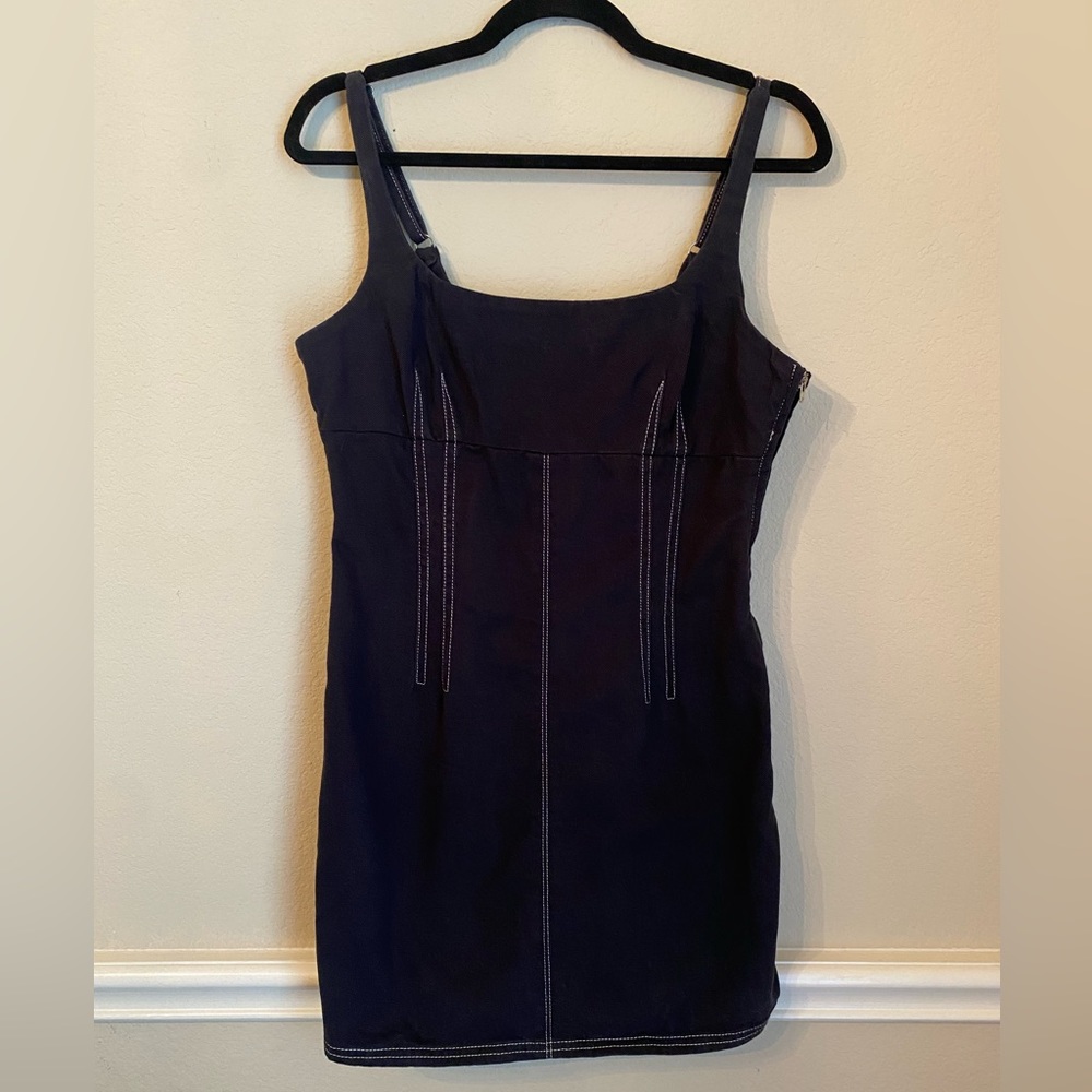 Urban Outfitters Dress (mini) size: M color: dark blue